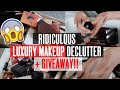 HUGE 1,000+ Item Luxury Makeup Declutter Summer 2021 | Cutting my Collection in Half | Part 3 of 3
