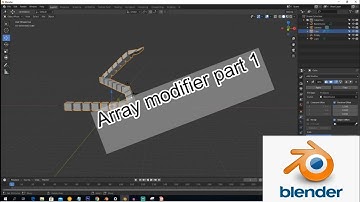 Array modifier part 1 in blender ep 10