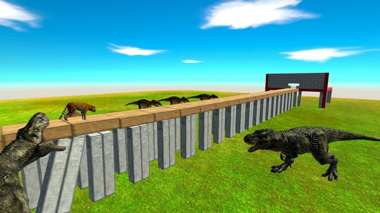 Who Can Cross the Wobbly Bridge? - Animal Revolt Battle Simulator