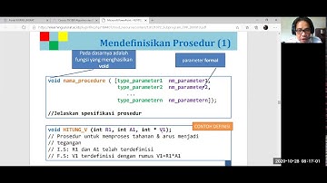 Algoritma & Pemrograman Struktur Algoritma Subprogram PROSEDUR