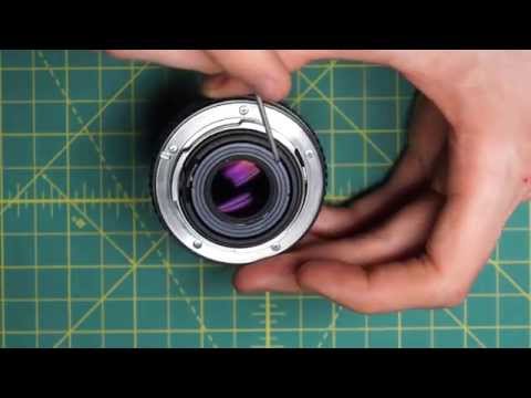 Video: How To Disassemble The Lens