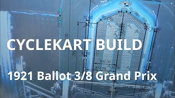 Cyclekart Build  - Part 8  - Designing the body in CAD from photos + Fabricating the 1st 2 of 3 body