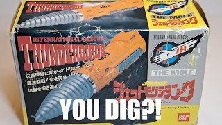 Sixty Years of FAB Thunderbirds Mole Toys - Retro Toy Review