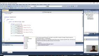Write a C# program to string function Concate & trim