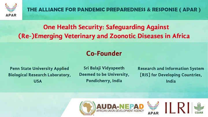 Zoonosis in Africa Past Present and Future - One Health Security