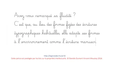 Quelle Police D Ecriture Utiliser En Maternelle