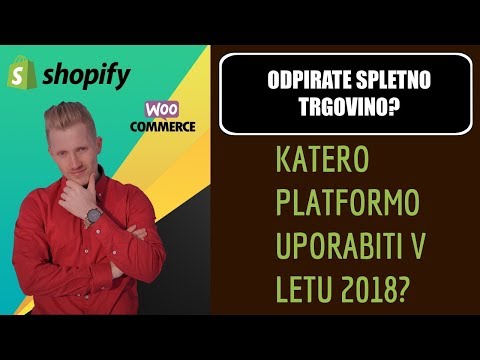 Video: Kako Organizirati Spletno Trgovino