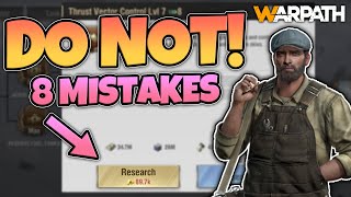 Warpath - 8 Common Mistakes to Avoid screenshot 5