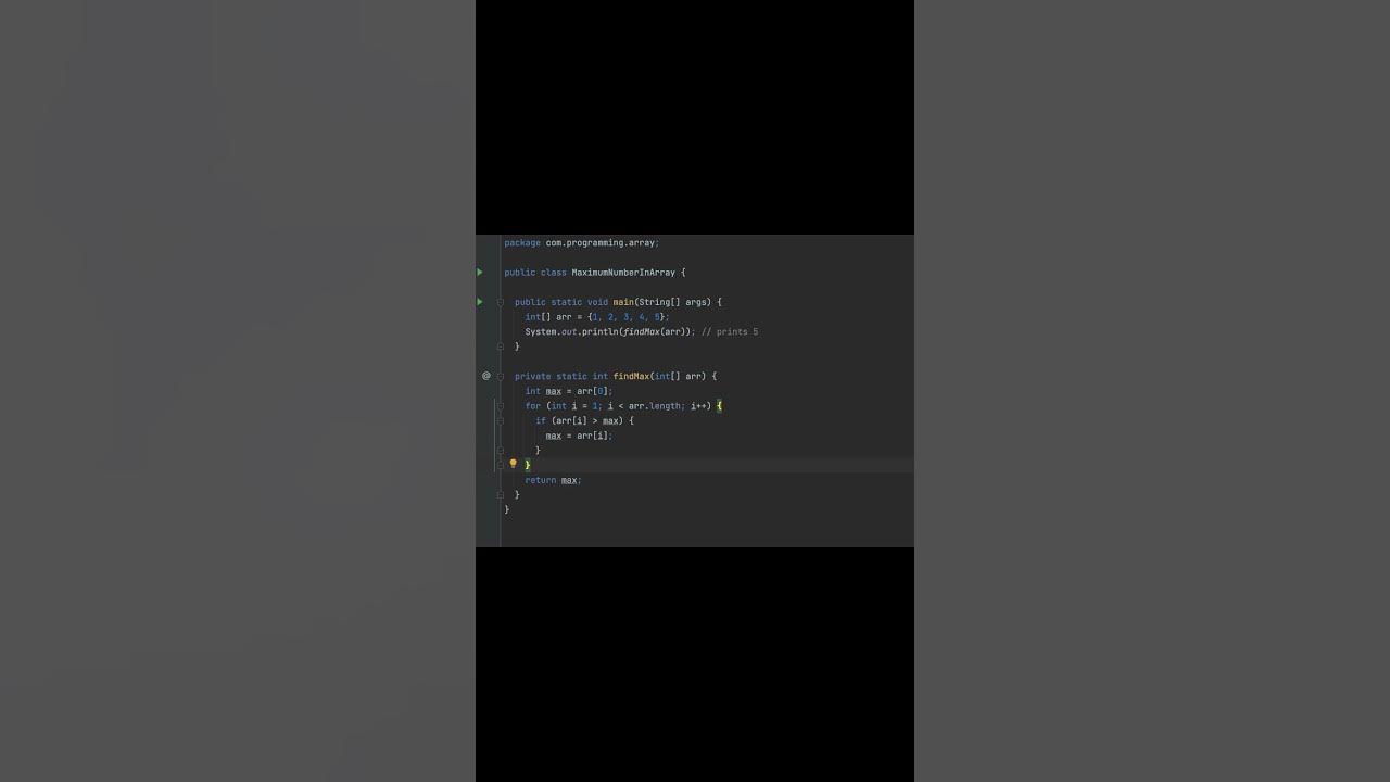 Max Number In Array programmingbasics javaprogramming maximum YouTube c-programming-about-find-the-maximum-and-minimum-number-youtube
