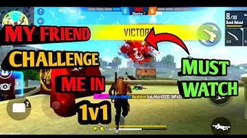MY FRIEND CHALLENGE ME🔥||1V1 CUSTOM MATCH||HUNTER GAMING