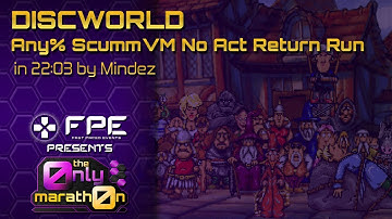 Discworld (Any% ScummVM No Act Return) by Mindez in 22:03 - the0nlymarath0n
