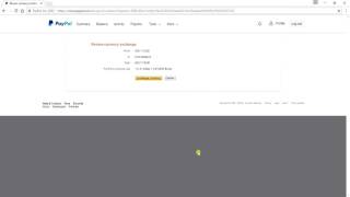 [PayPal] How To Convert Currencies [US Dollars - Euro]