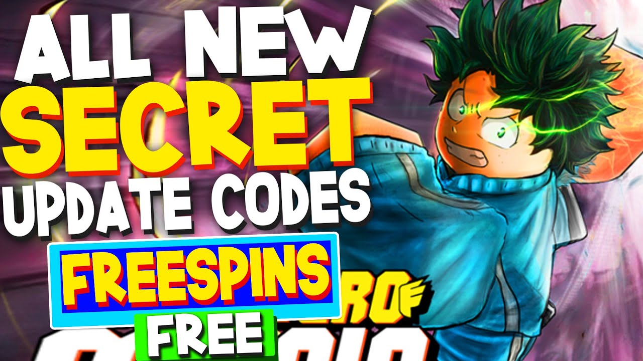 ALL NEW *SECRET* CODES in MY HERO MANIA CODES (Roblox My Hero Mania