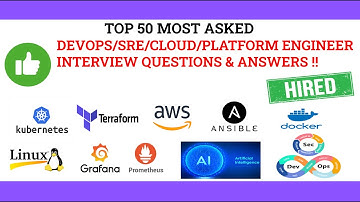 Crack Your 2025 DevOps & SRE Interview: Top 50 Questions Answered!