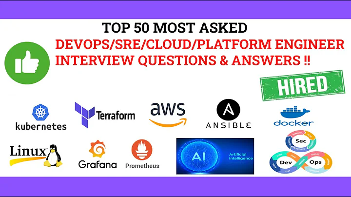 Crack Your 2025 DevOps & SRE Interview: Top 50 Questions Answered!