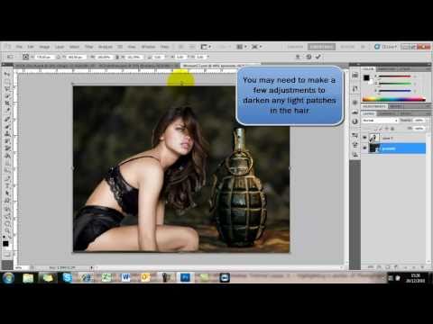 Remove Background / cut out image Photoshop Tutorial + FREE CS PDF eBook