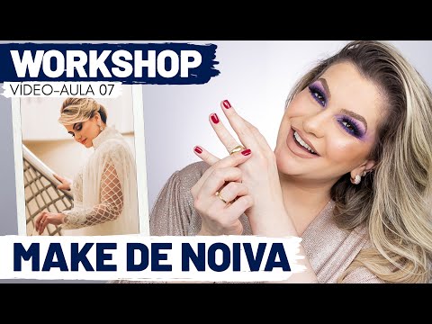 WORKSHOP ON LINE: TUTORIAL DE MAQUIAGEM DE NOIVA COM ALICE SALAZAR