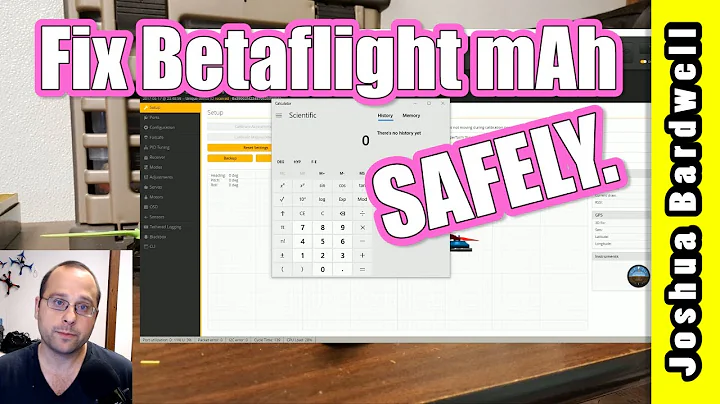 The safest way to calibrate your Betaflight current sensor
