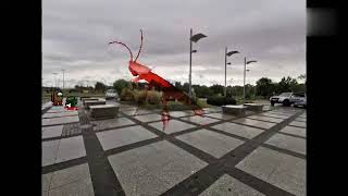 Dancing Cockroach on among us scene