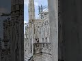 НА КРЫШЕ МИЛАНСКОГО СОБОРА (Duomo di Milano, Milano, Itаlia) (11)  #Shorts