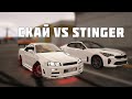 SKYLINE R34 VS KIA STINGER НА ПРОЕКТЕ MAJESTIC RP GTA 5!