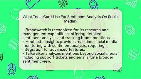 What Tools Can I Use For Sentiment Analysis On Social Media? - Everyday-Networking