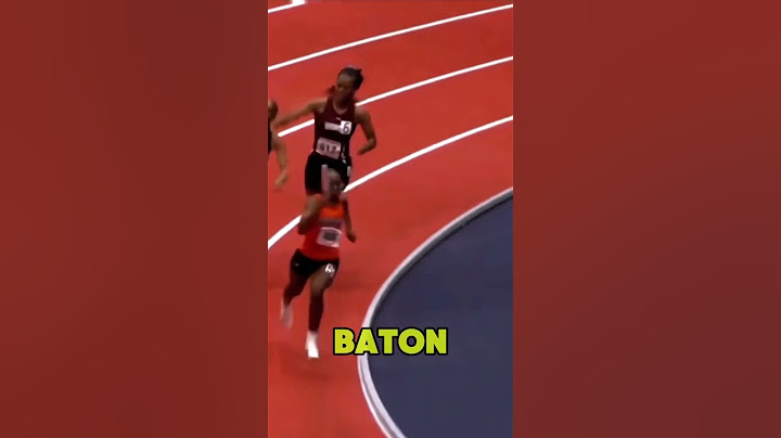 Insane moment as runner hits another runner during a high school race😱!!!#shorts
