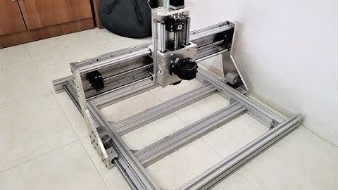 Homemade CNC Milling Machine X and Y axis Build , Assemble , Fixed - Part 2 ( DIY )