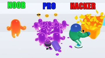 NOOB vs PRO vs HACKER - Join Blob Clash 3D