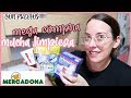 MEGA COMPRA SEMANAL EN MERCADONA  ¡¡ CON MUCHOS PRODUCTOS DE LIMPIEZA !!  Y PRECIOS