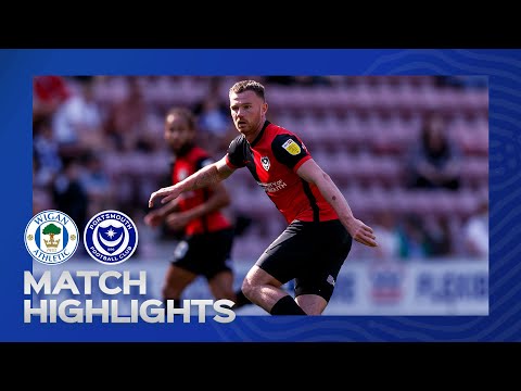 Wigan Portsmouth Goals And Highlights