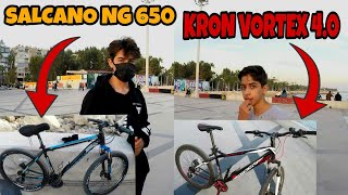 Salcano Ng 650 Vs Kron Vortex 40 İncelemesi̇ Bi̇si̇klet Vlog