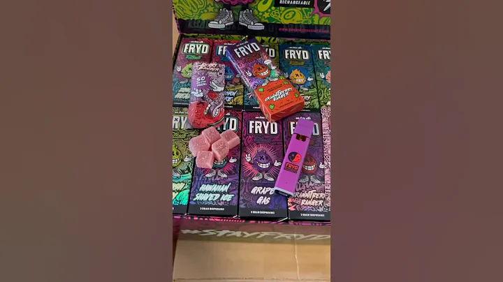 Fryd 2g Disposable Vape Carts | Fryd 3g disposables with gummies unboxing & review #unboxing #review