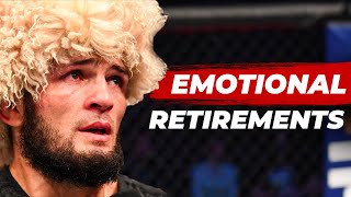 Emotional Retirements in MMA