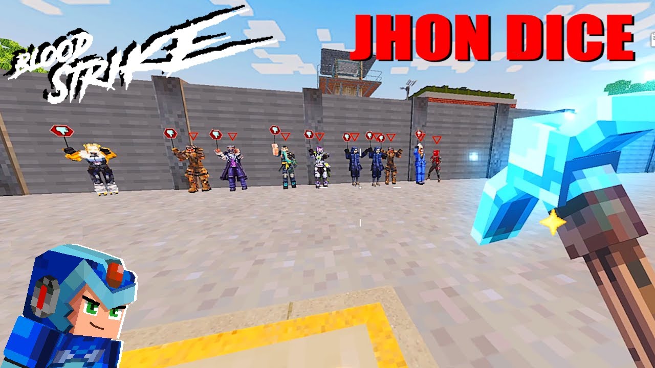 HICE SALAS DE JHON DICE Y SALIERON BIEN XD | BLOOD STRIKE