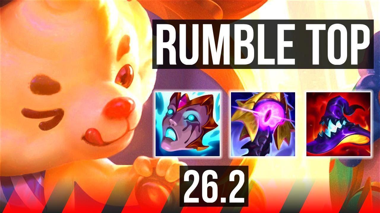 RUMBLE vs IRELIA (TOP) | KR Master | 26.2