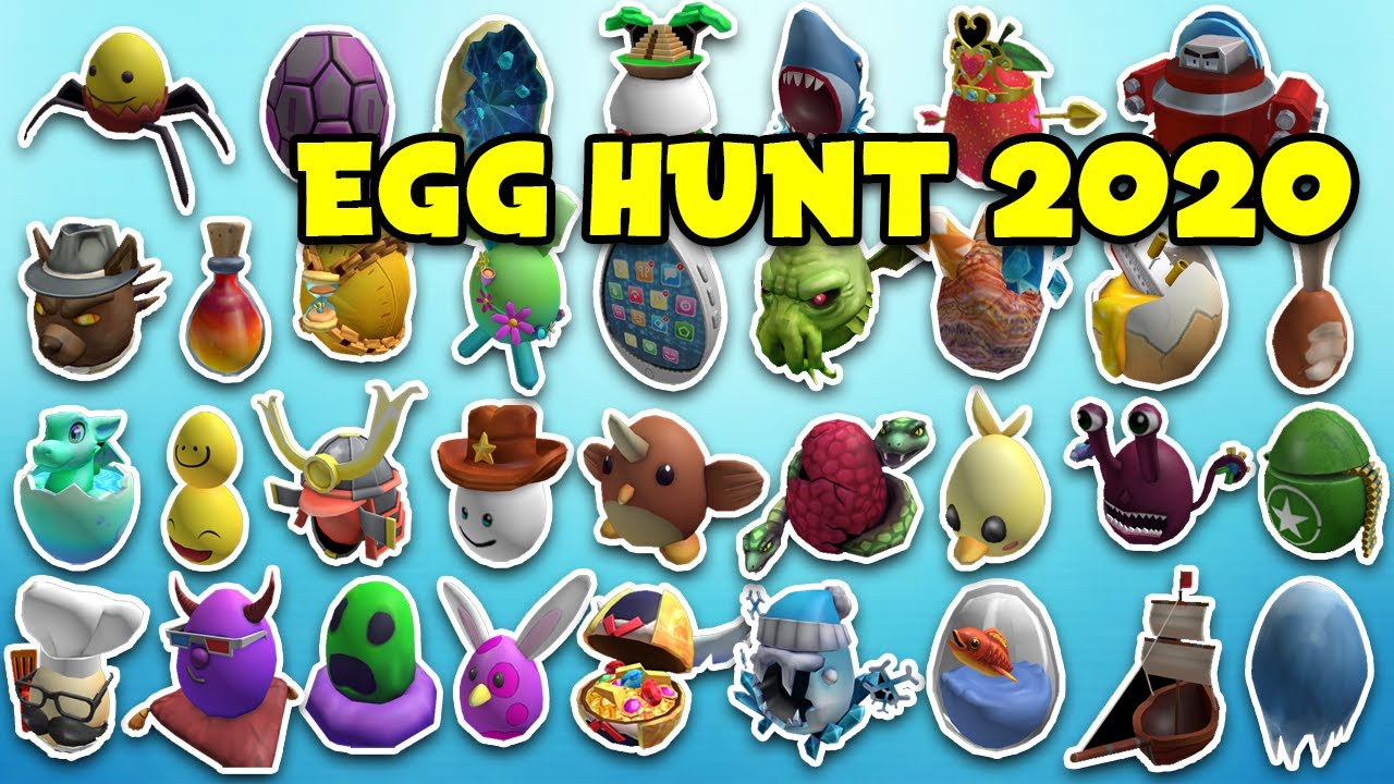 EGG HUNT 2020 ALL EGGS FULL PREVIEW ROBLOX EGG HUNT 2020 EGG REVEAL