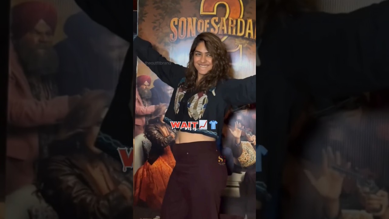 👗Mrunal Thakur outfit cost 🤯 