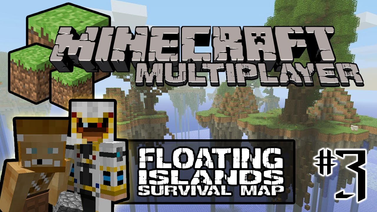 Let's Play Minecraft SMP w/ Greaseization - Epsiode 03 - Floating Farms ...