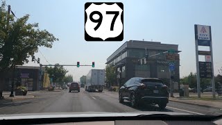 ⁴ᴷ⁶⁰ Driving SW 5th Street (US Route 97) in Madras, Oregon