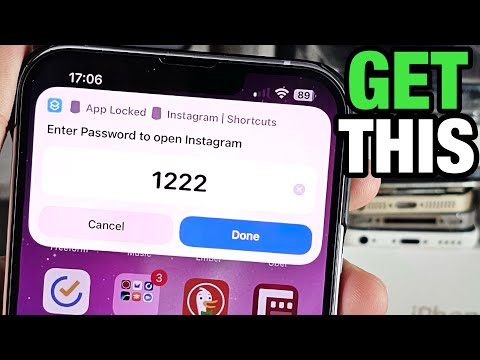 How To Lock Apps On IPhone IOS 17 [NEW WAY]