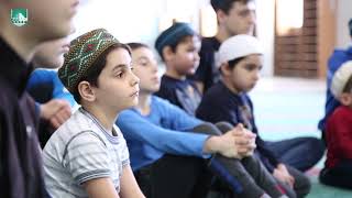Встреча детей со спортсменом в мечети