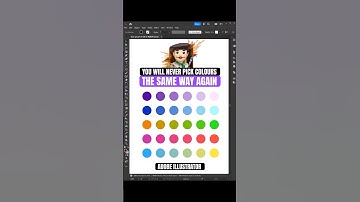 Easily Create Stunning Colour Palettes in Adobe Illustrator 2025 | Pro Designer Trick
