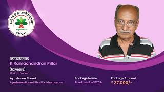 PMJAY Beneficiary: K Ramachandran Pillai, South Andaman