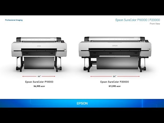 Epson SureColor P10000 & P20000 