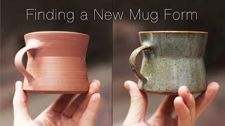 How to Throw and Handle an Angular Stoneware Mug — Narrated