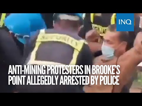 Anti-mining protesters in Brooke’s Point allegedly arrested by police