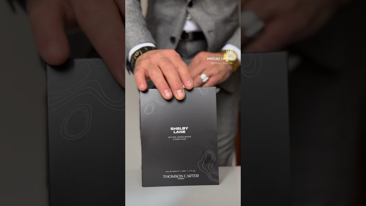 Eau de parfum by Thomson Carter London