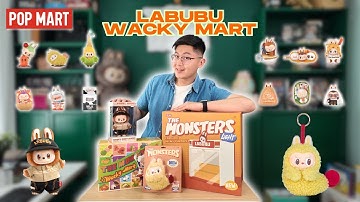 ULTIMATE WACKY MART LABUBU UNBOXING! 😱 Full Series + Display Container + Plush & More 🛒
