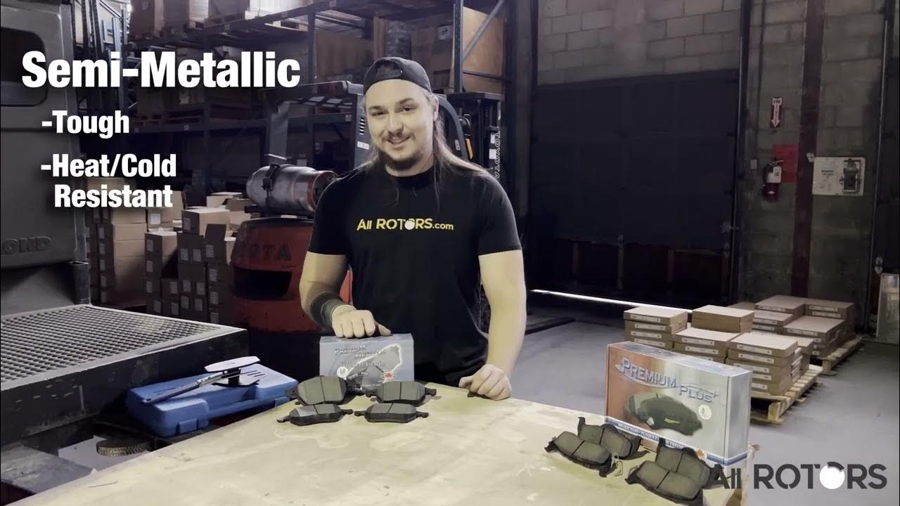 Semi-metallic vs Ceramic Brake Pads - YouTube